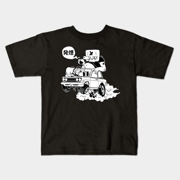 Datsun Monster Kids T-Shirt by spry